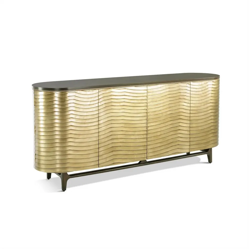 Radiant Waves Four-Door Sideboard