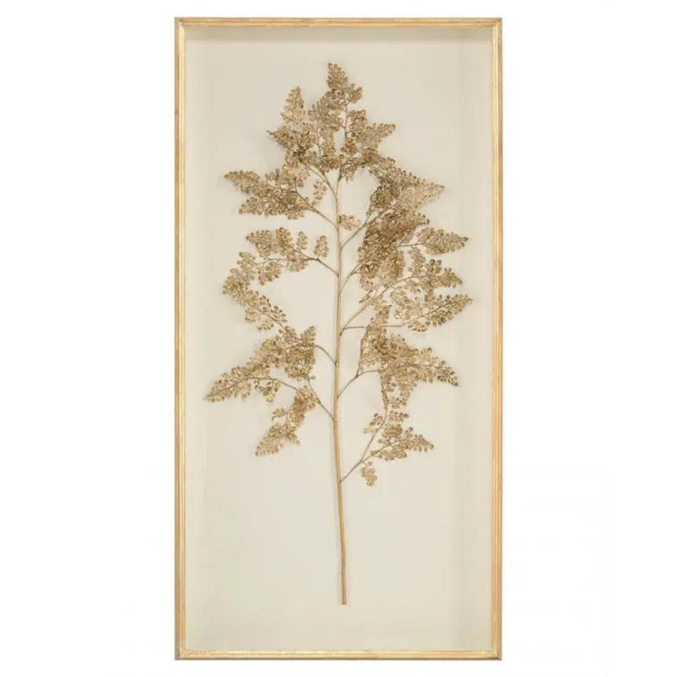 Golden Frond on IVory II