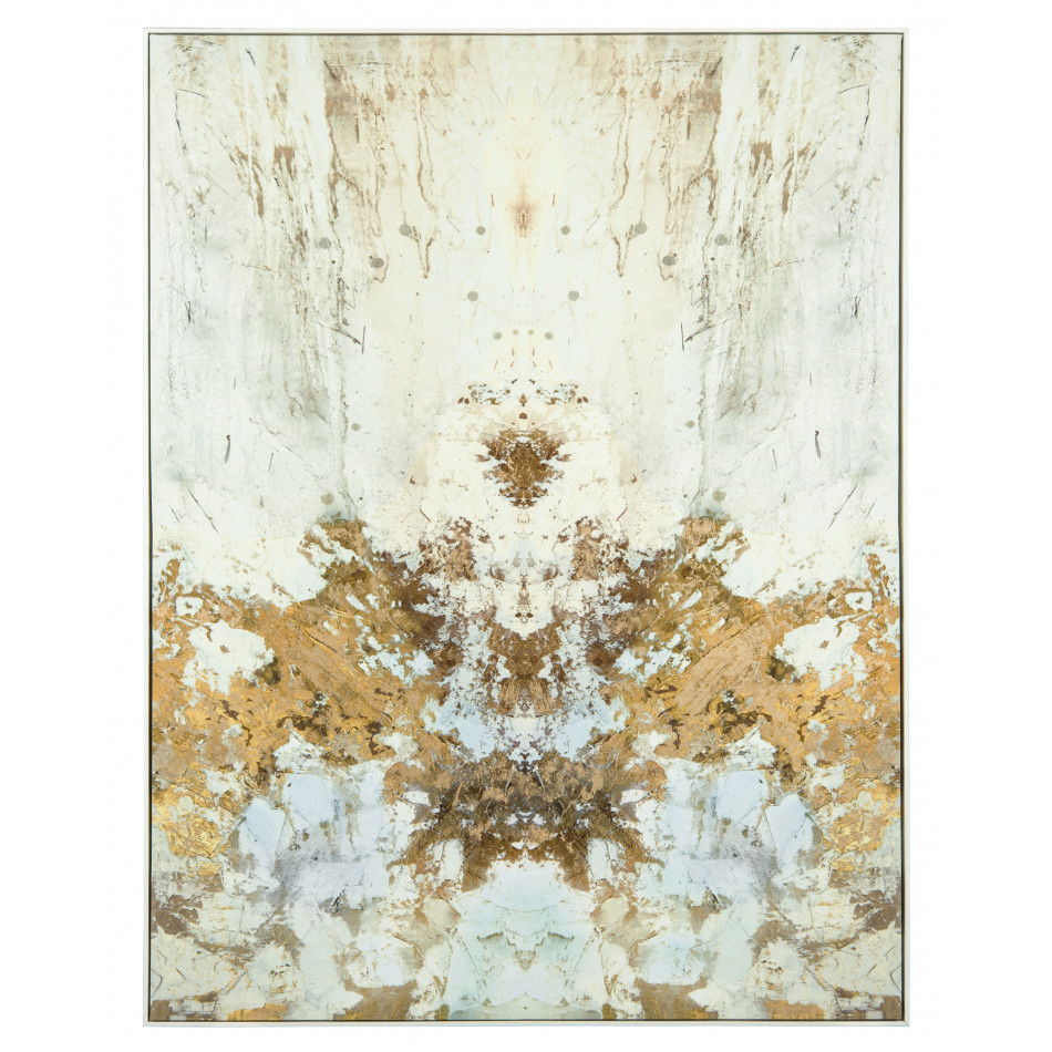 Mark McDowell's Gilded Ivory Wall Art