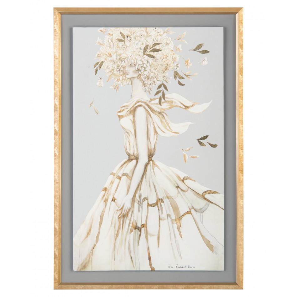 Zana Brown's Golden Femme II Wall Art