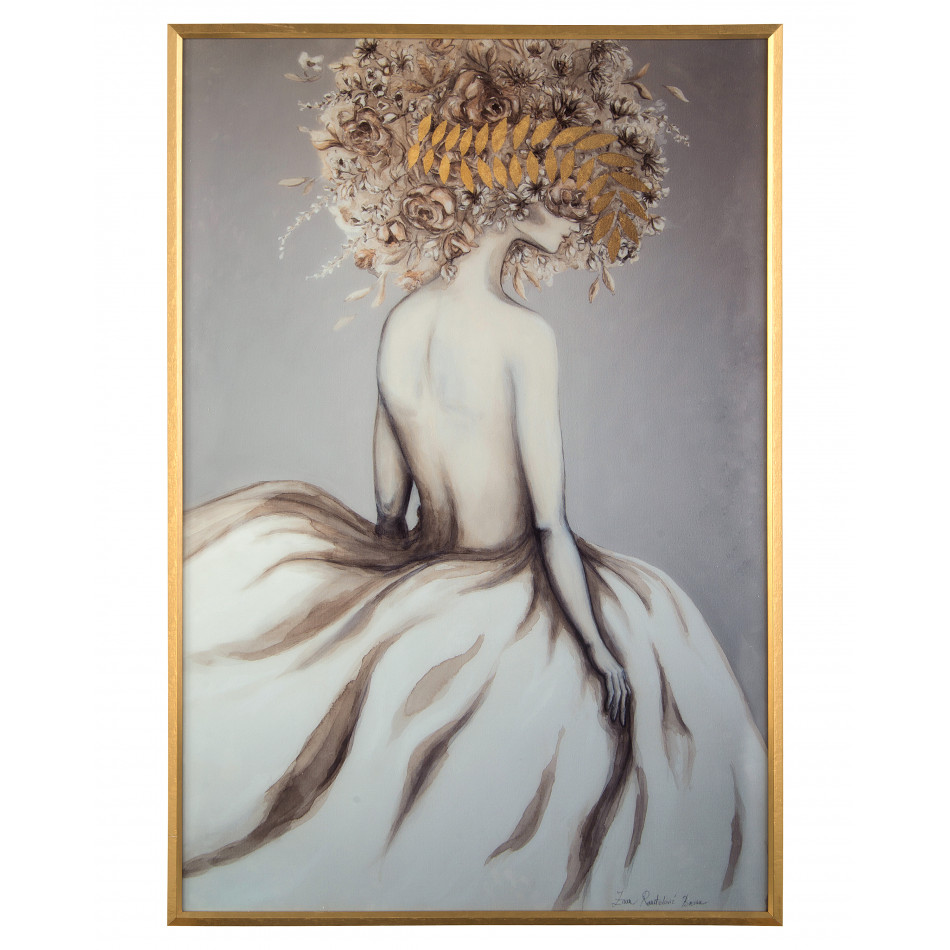 Zana Brown's Shining Mademoiselle I Wall Art