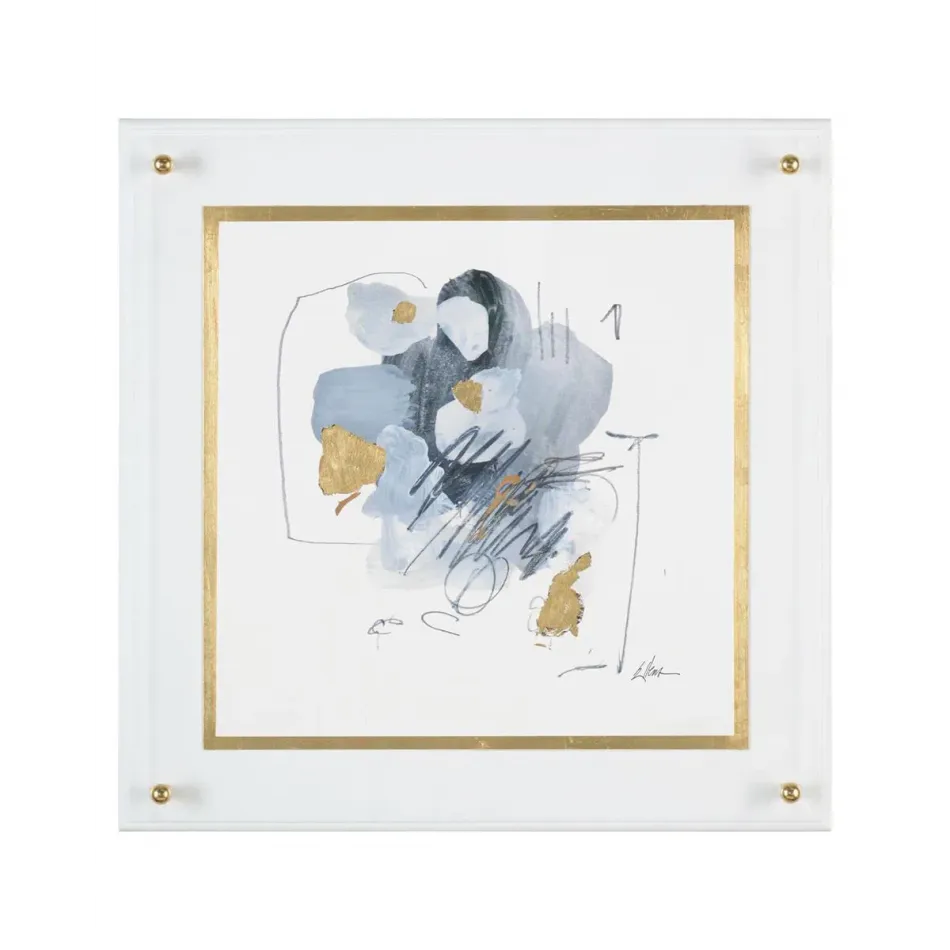 Jackie Ellens' Black, Grey, and Gold I