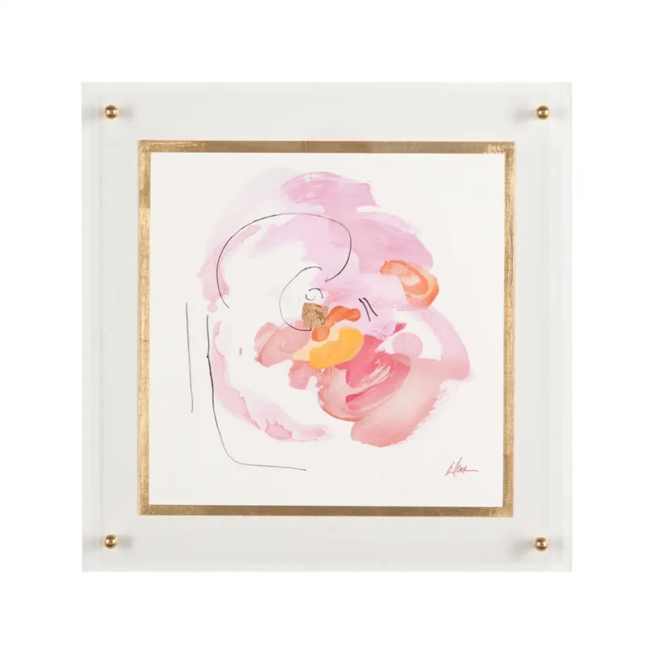 Jackie Ellens' Spring Fling I 25"H X 25"W X 2"D