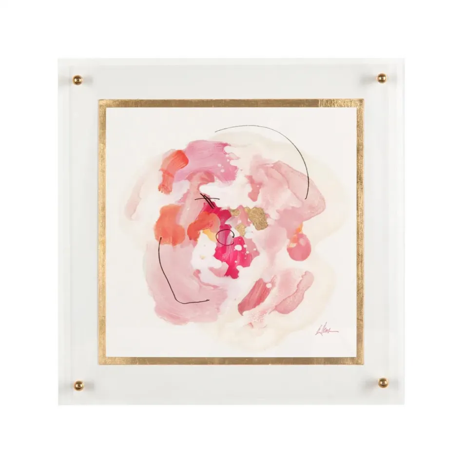 Jackie Ellens' Spring Fling III 25"H X 25"W X 2"D