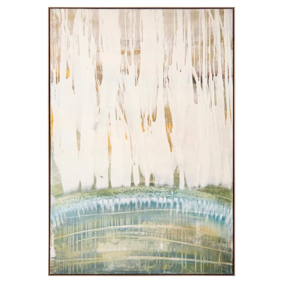 Austin A. James' Linen Drift 71.5"H X 49"W X 1.25"D