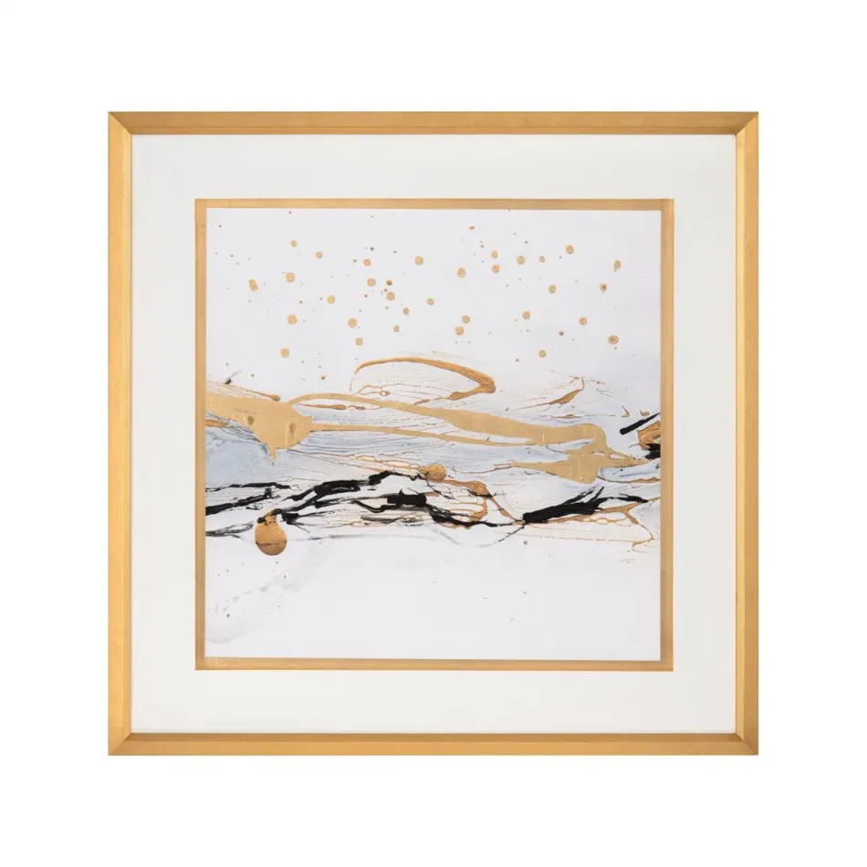 Golden Kelp IV 28.5"H X 28.5"W X 1.5"D