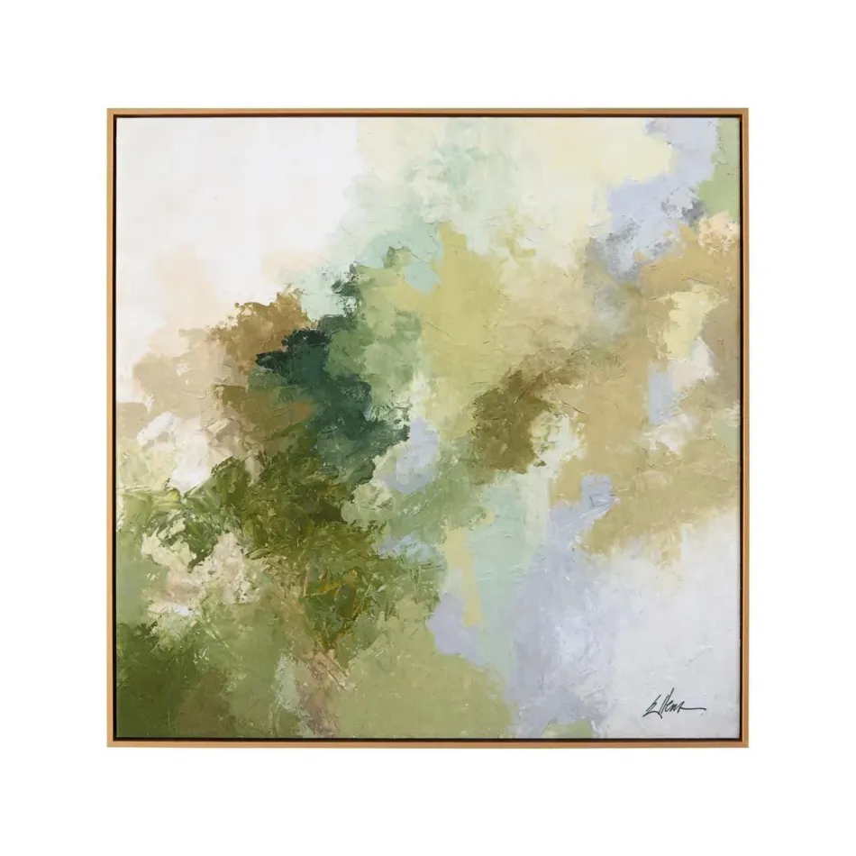 Jackie Ellens' Shades Of Summer II 37.25"H X 37.25"W X 2"D