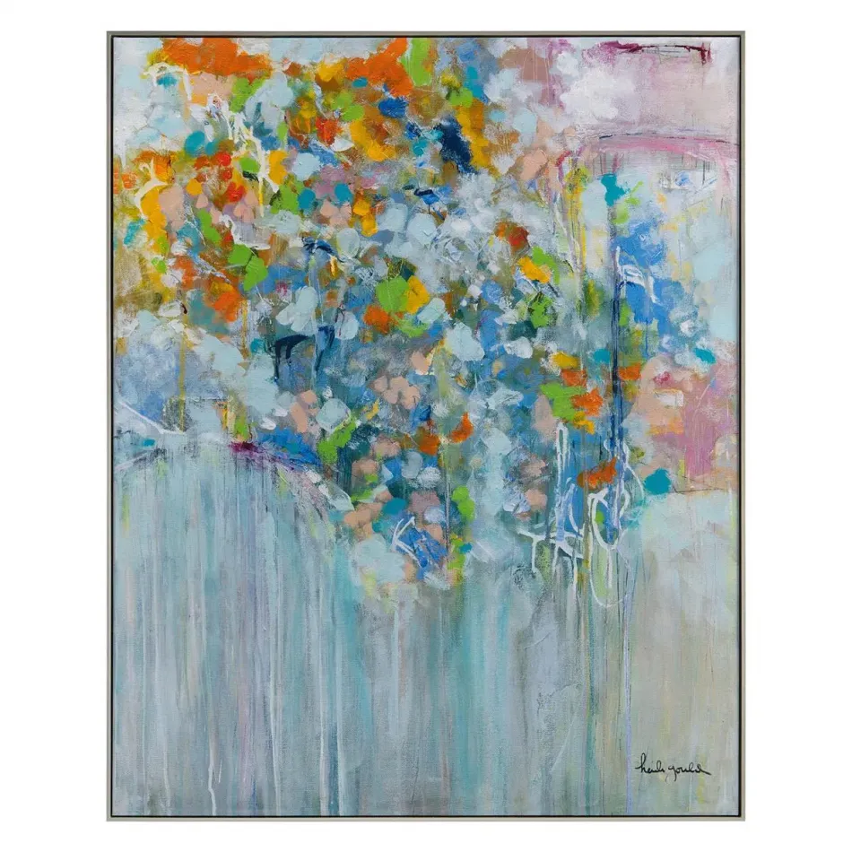 Heidi Gould's Enlightenment 61"H X 49"W X 2"D