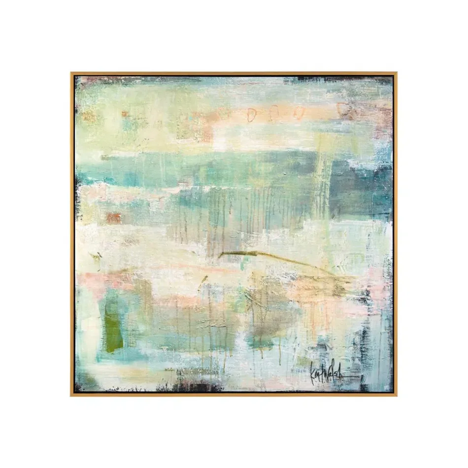 Kent Walsh's Harbor Island 62"H X 62"W X 2"D