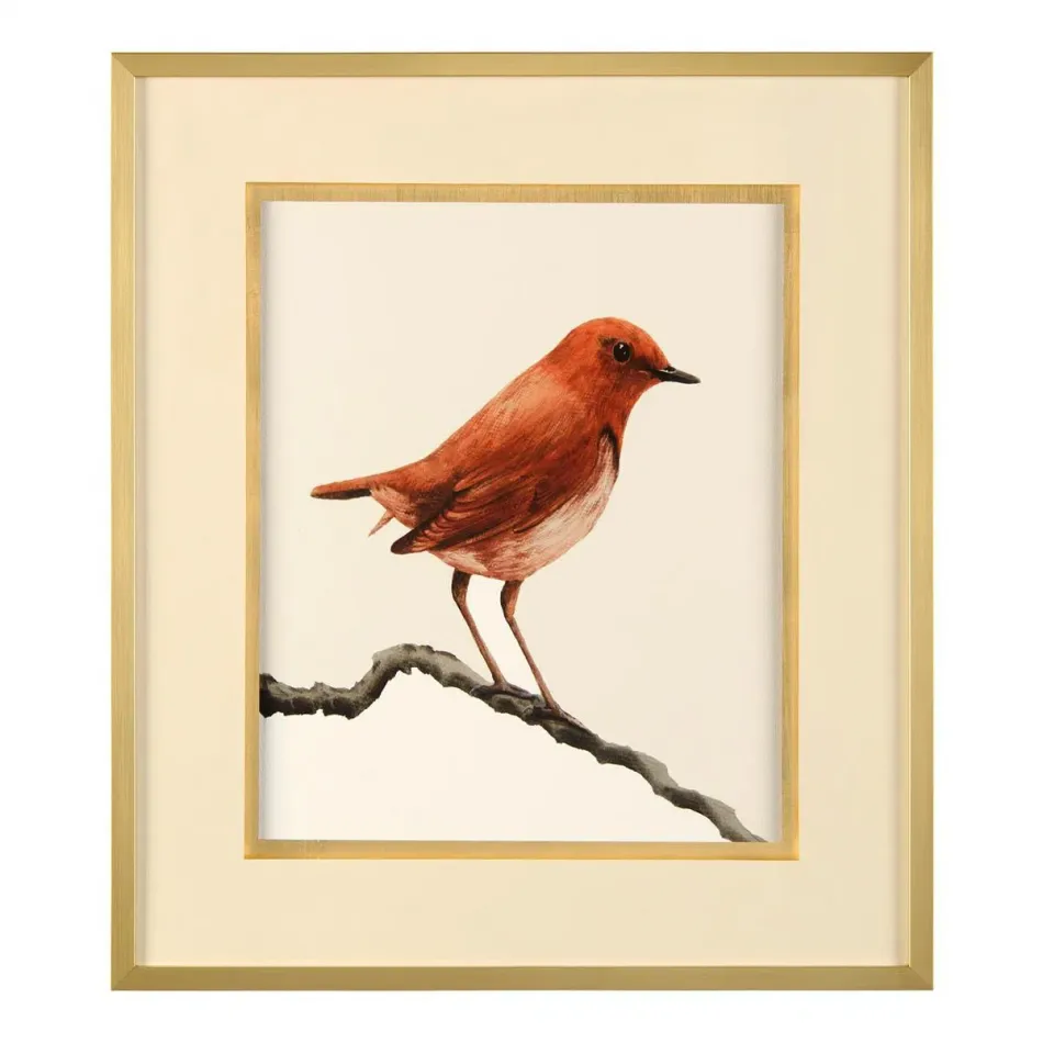 Bird On A Branch IV 25"W x 29"H x 1.5"D