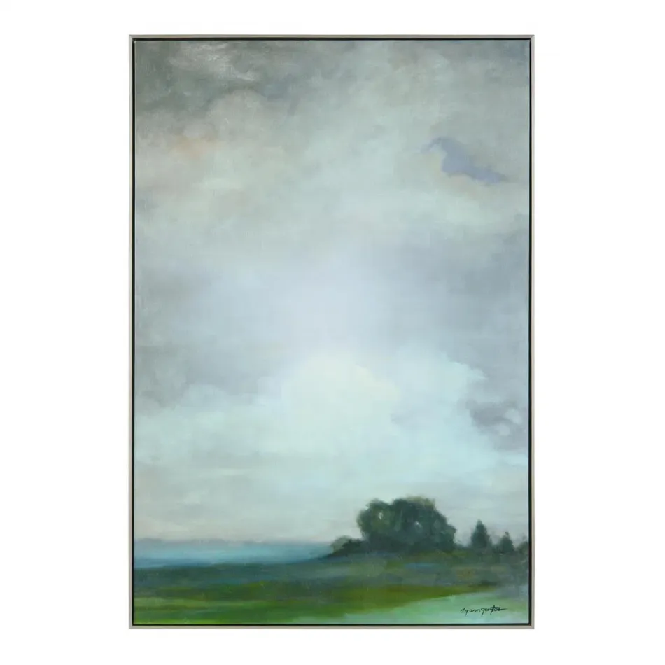 Dyann Gunter's Green Fields Of Ireland I 37.25"W x 55.25"H x 2"D