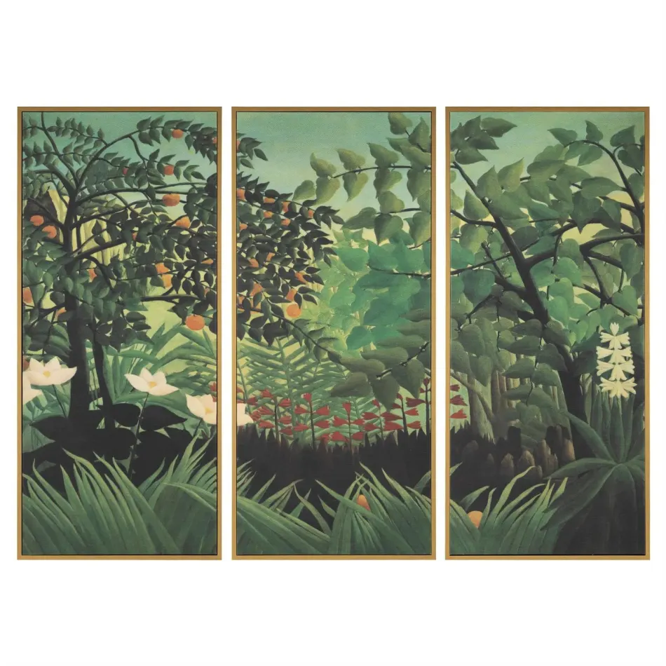 Henri Rosseau's Outlook Set of 3