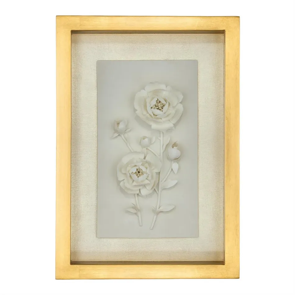 Porcelain Flora Wall Art II