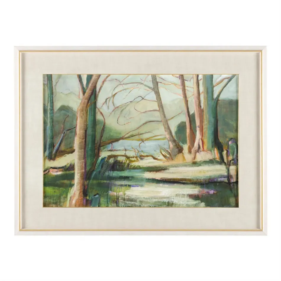 Shelley Bolton's Walk in Kindness in an Omega White Gallery Frame