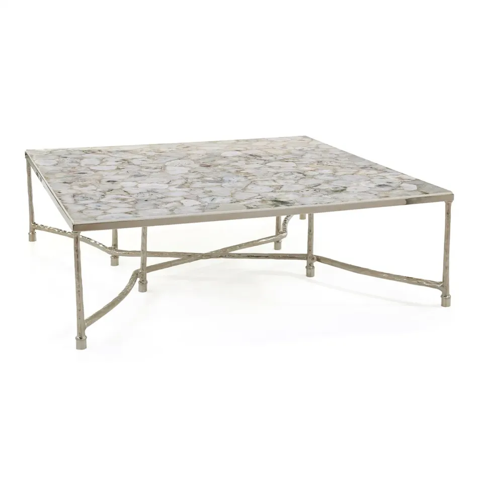 Artigas Cocktail Table, Nickel