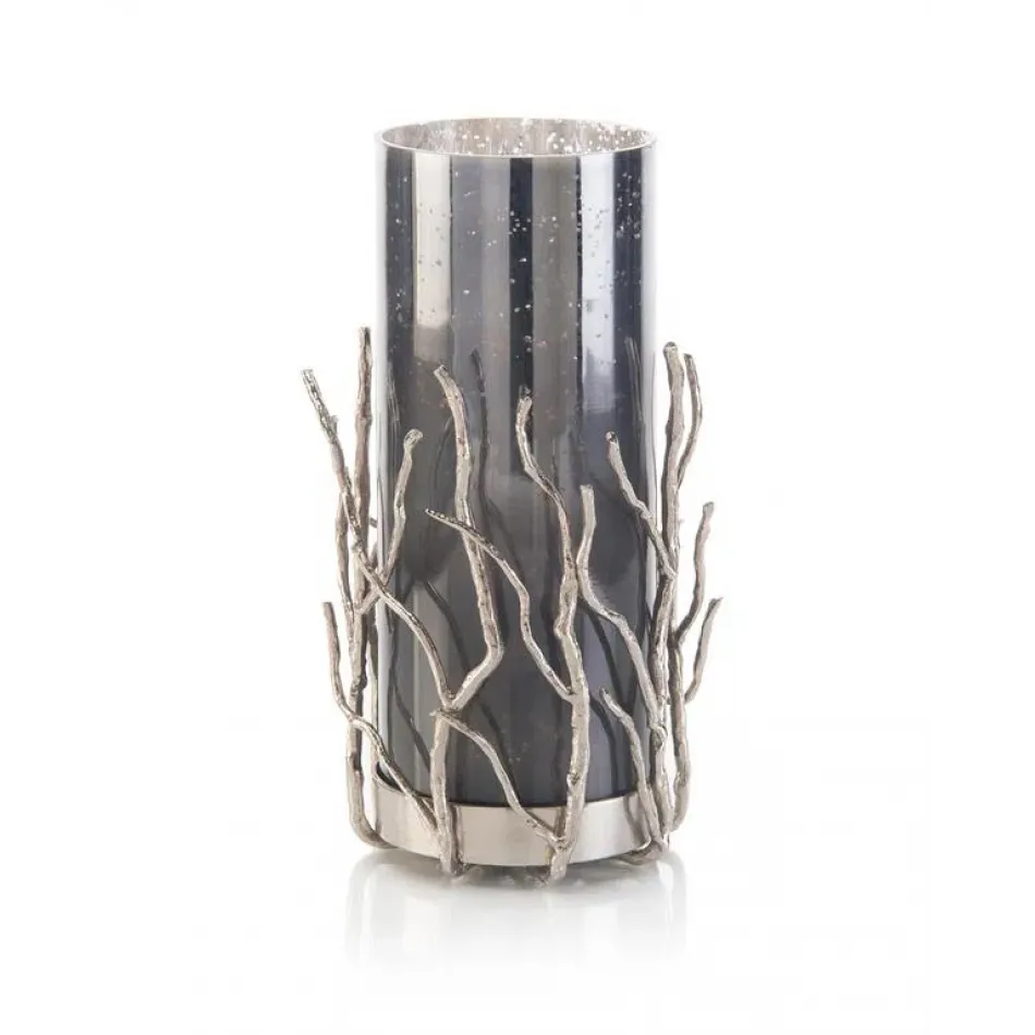 Nickel Sapling Candleholder I