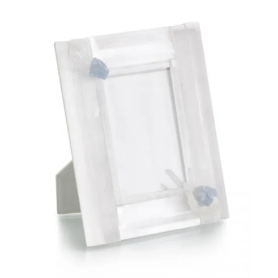 Selenite and Celestite Photo Frame