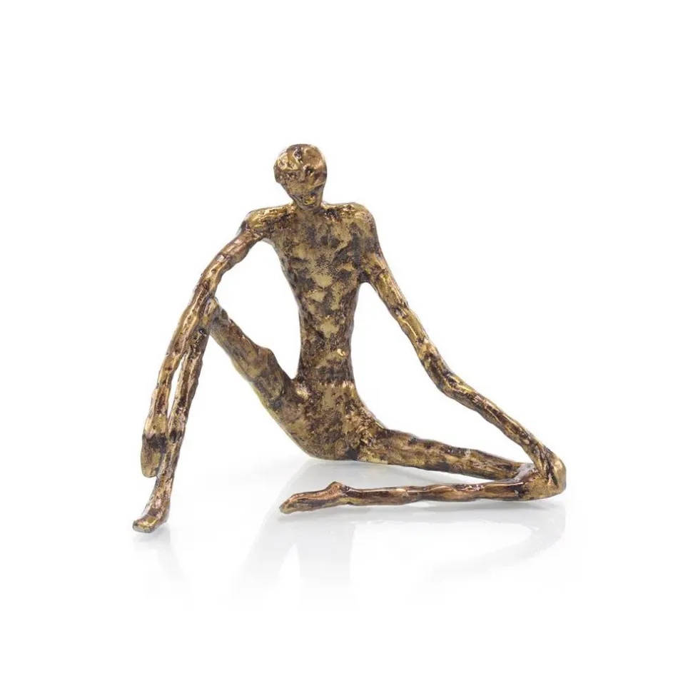 Bronze Sitting Sculpture