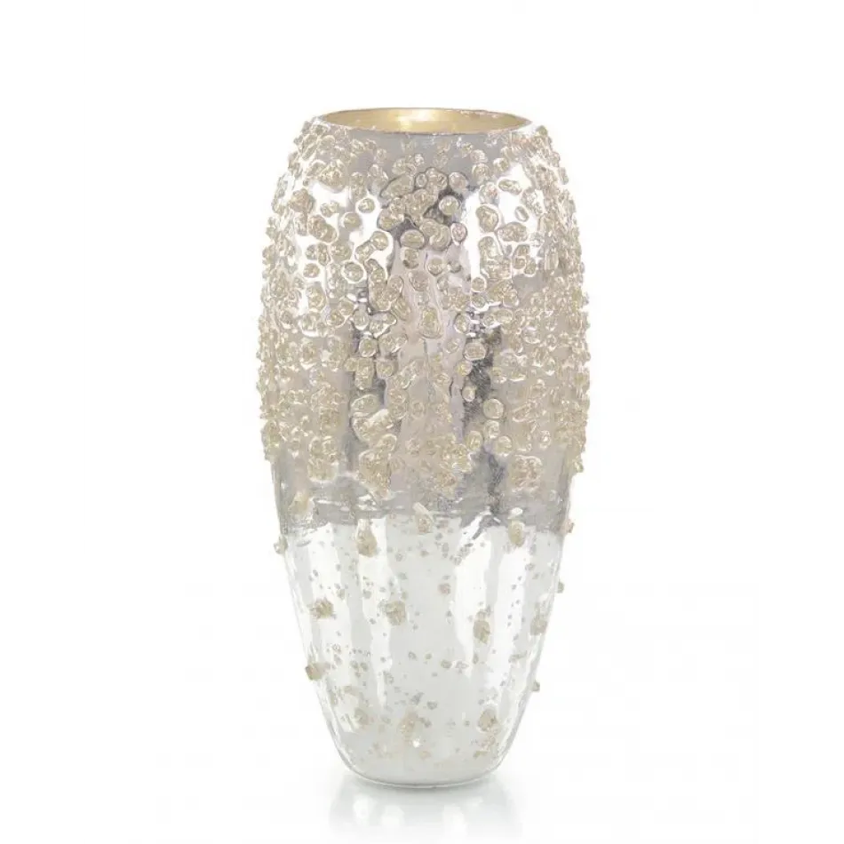 Encrusted in Sparkle Vase