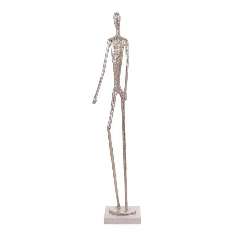 Nickel Figure Two Sculpture