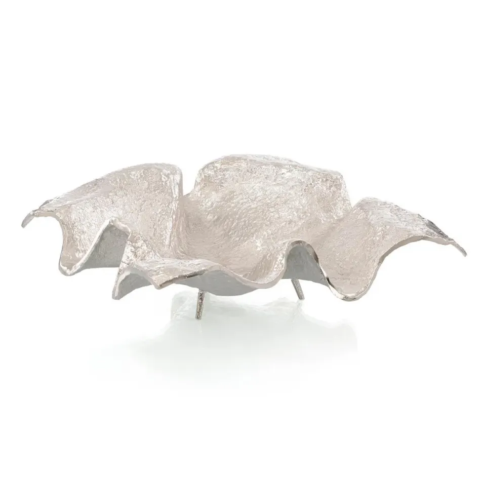 Draped Fabric Square Bowl