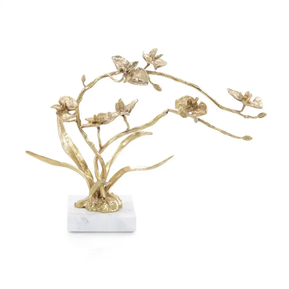 Orchids In Bloom I 14"H X 16"W X 11.5"D