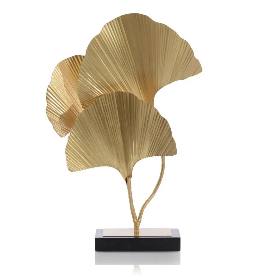 Shadows of the Ginkgo Leaf Sculpture 25.75"H X 20.75"W X 5.5"D