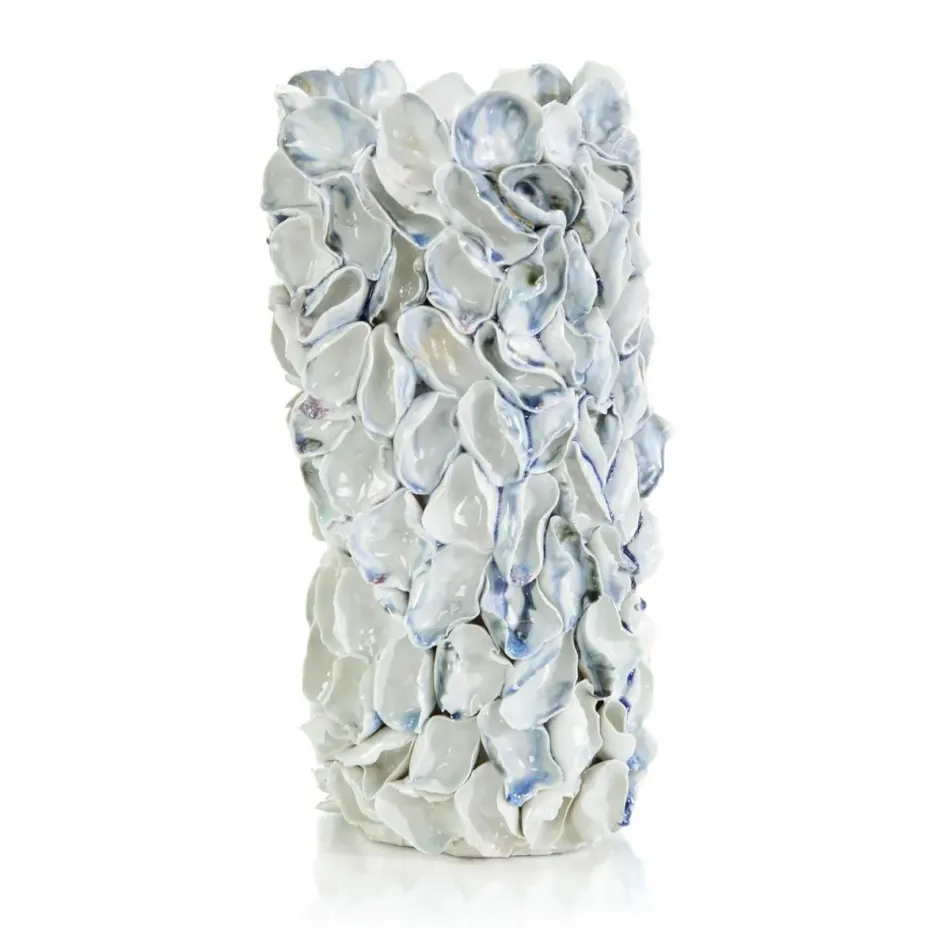 Stacked Porcelain Seashell Vase