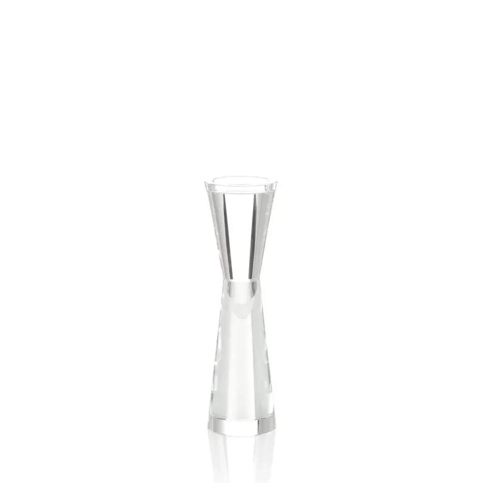 Crystal Hourglass Candleholder III