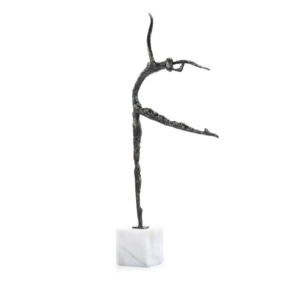 Arabesque Sculpture on Marble Base