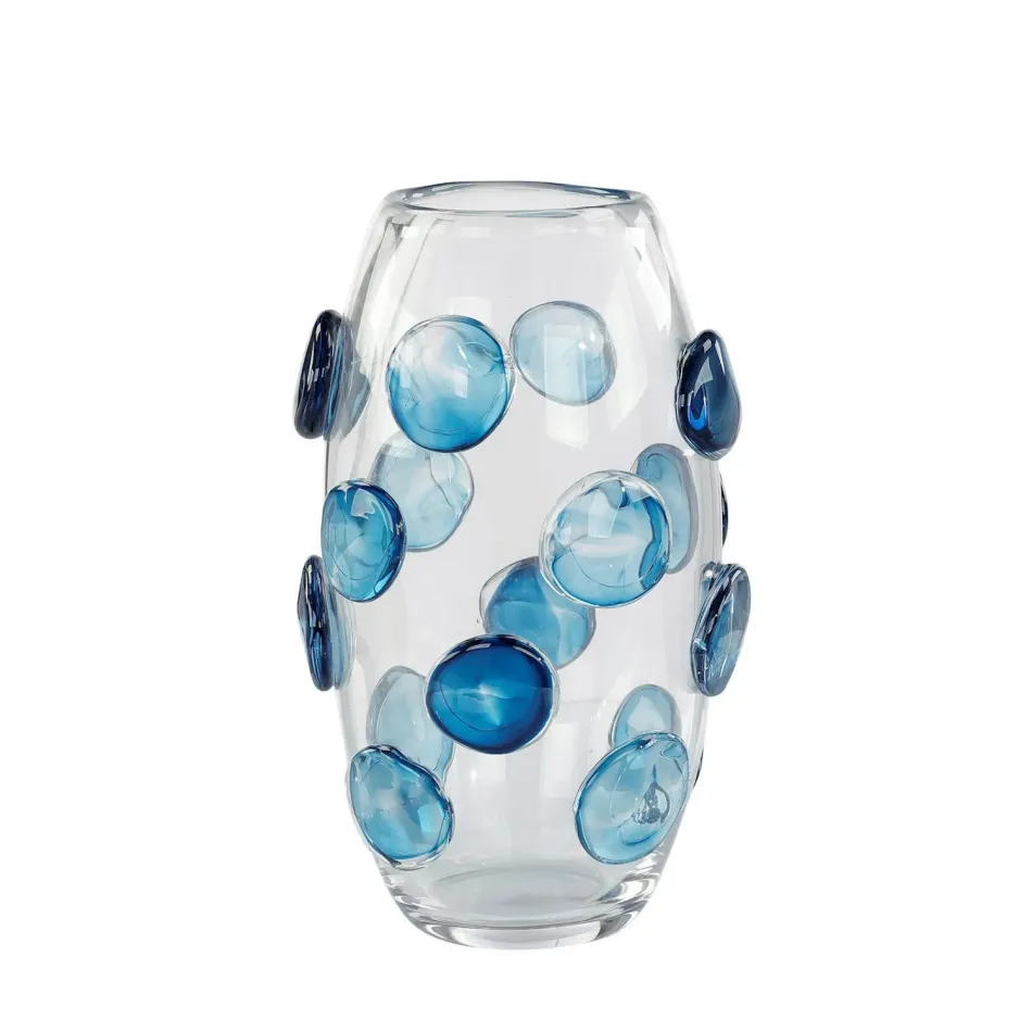 Cerulean Spots Vase