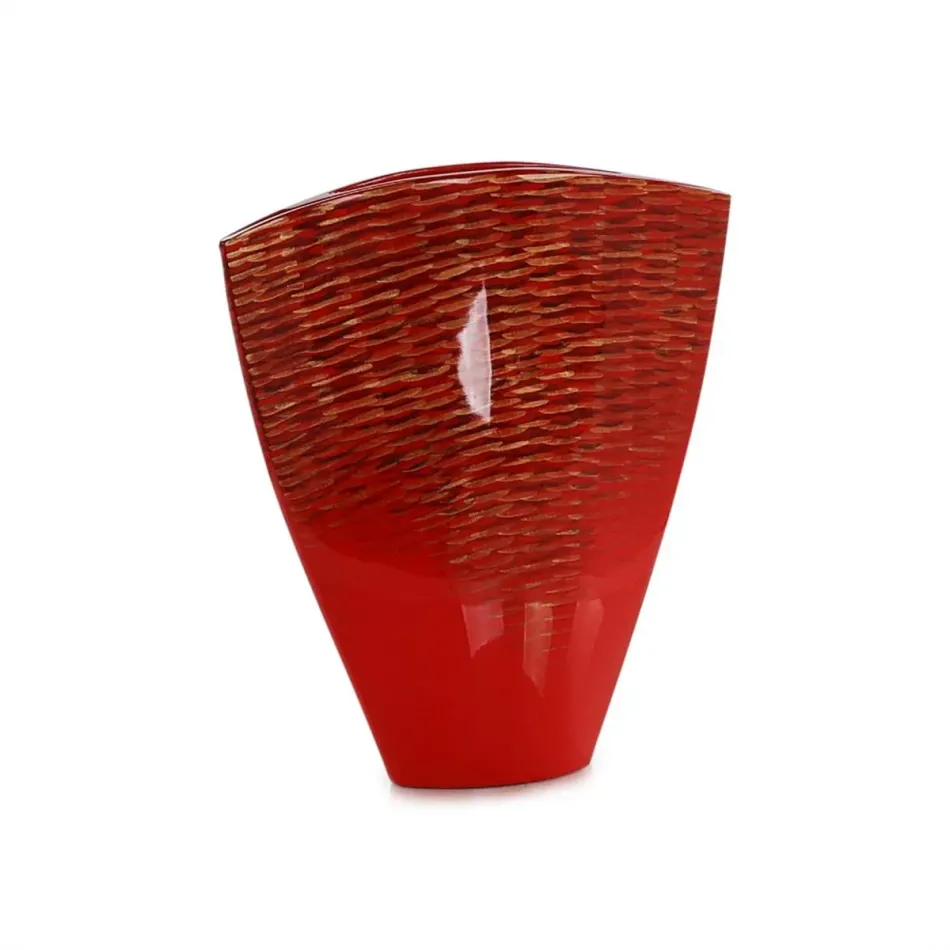 Scarlet Scales Vase Small