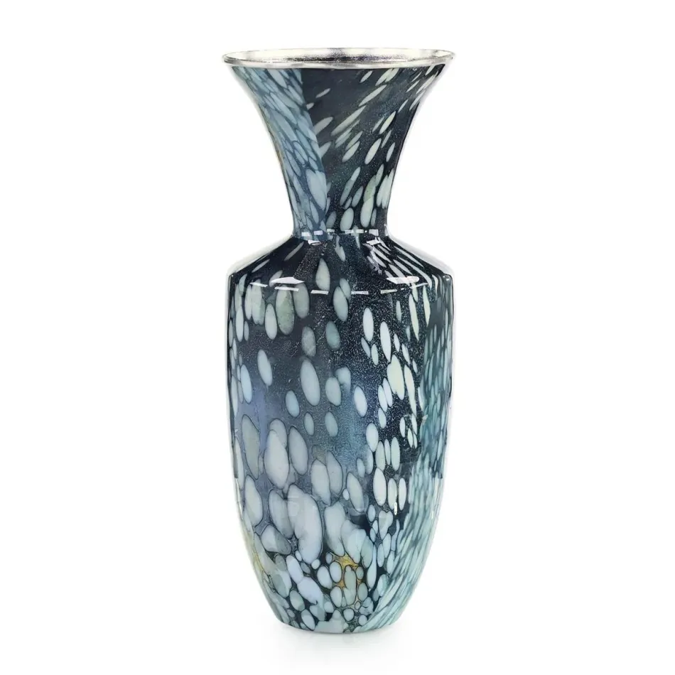 Diana Vase, Blue Enamel