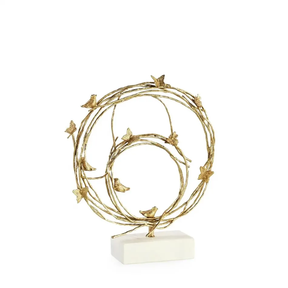 Roost Brass Sculpture Small