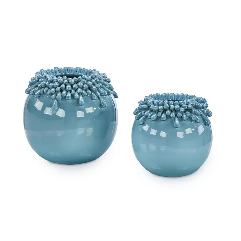 Brigid Blue Vases Set of 2