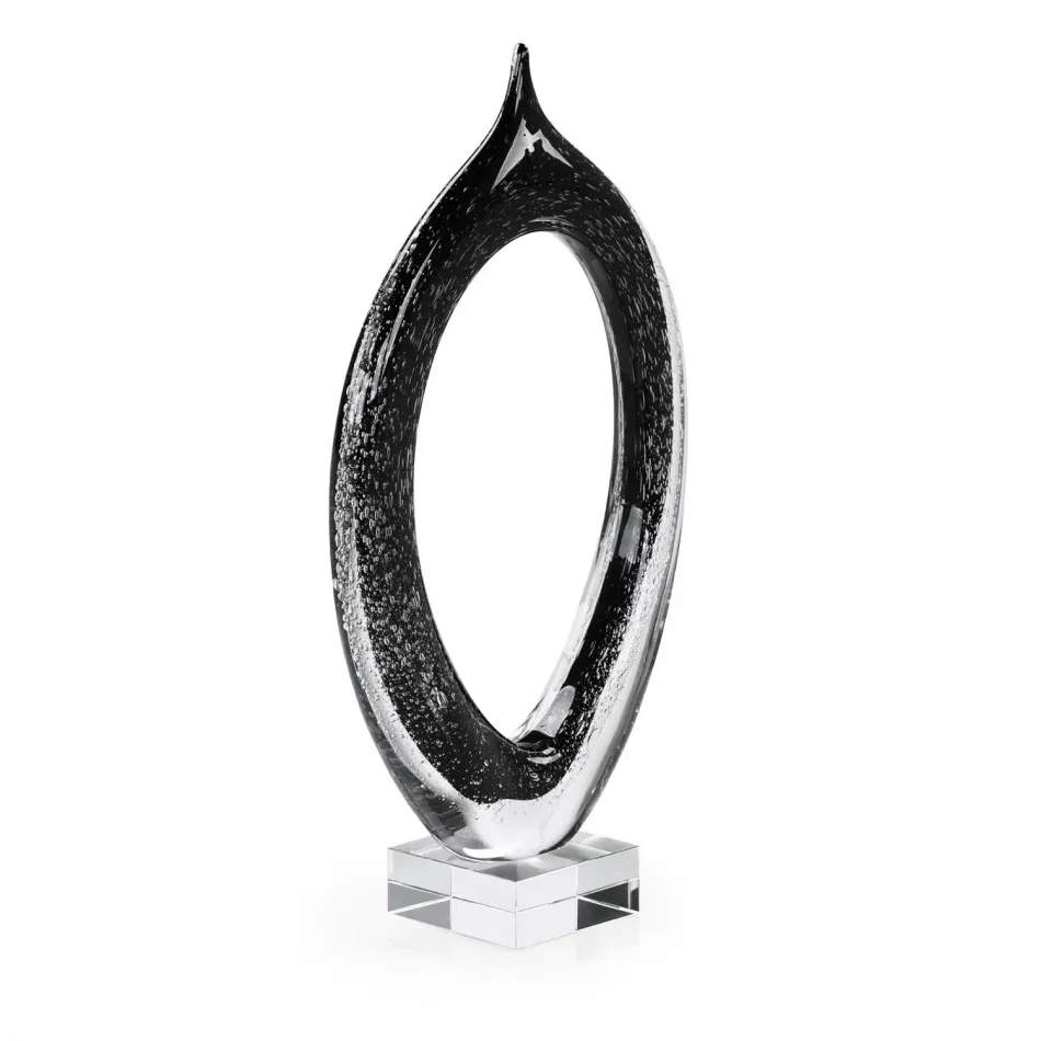 Loop Black Sculpture