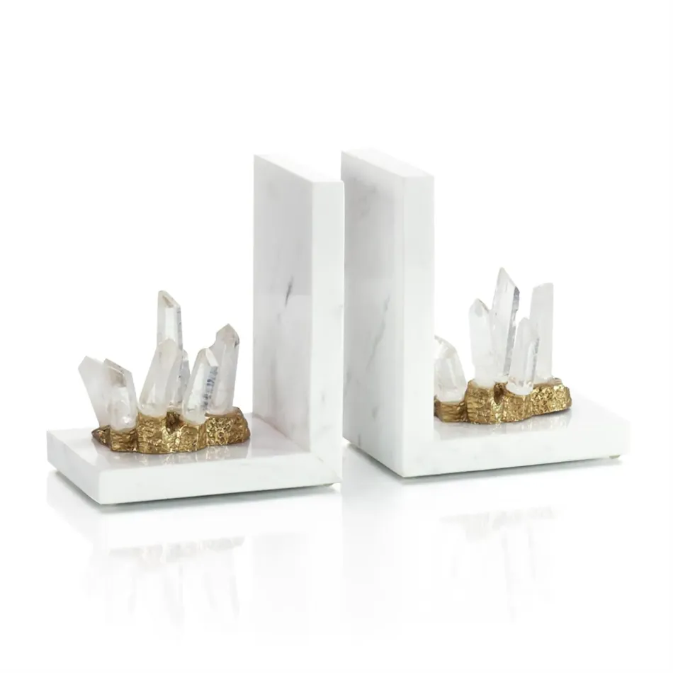 Crystalline Bookends Set of 2