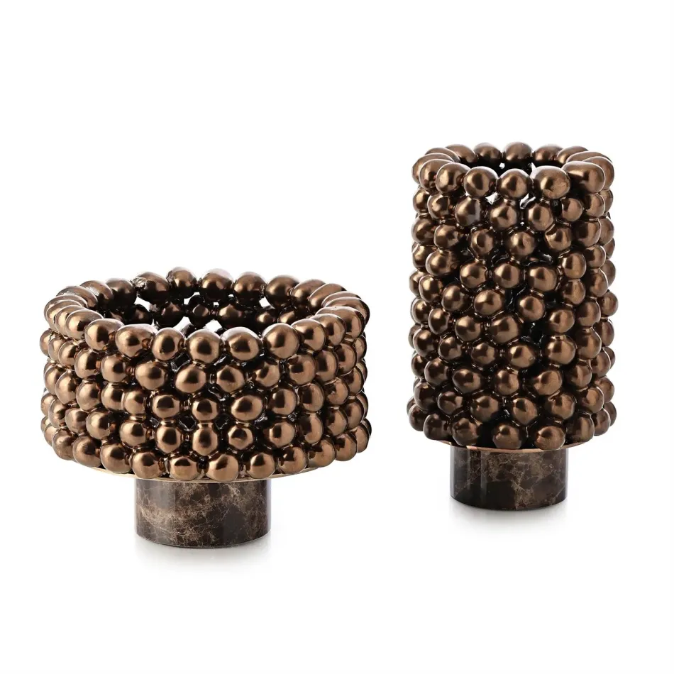 Tsumi Vase and Bowl Set of 2