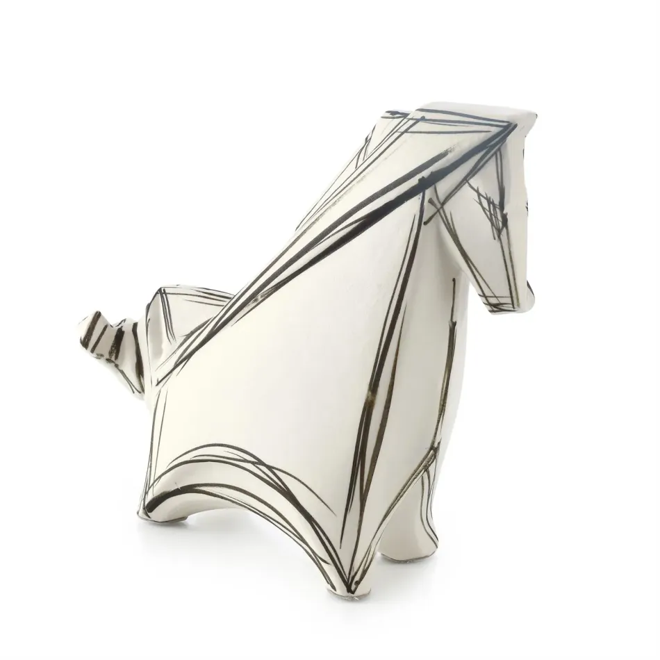 Sketched Horse Sculpture