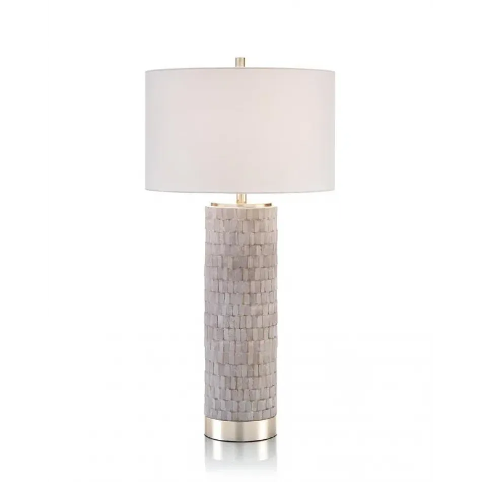 Cast Stone Table Lamp