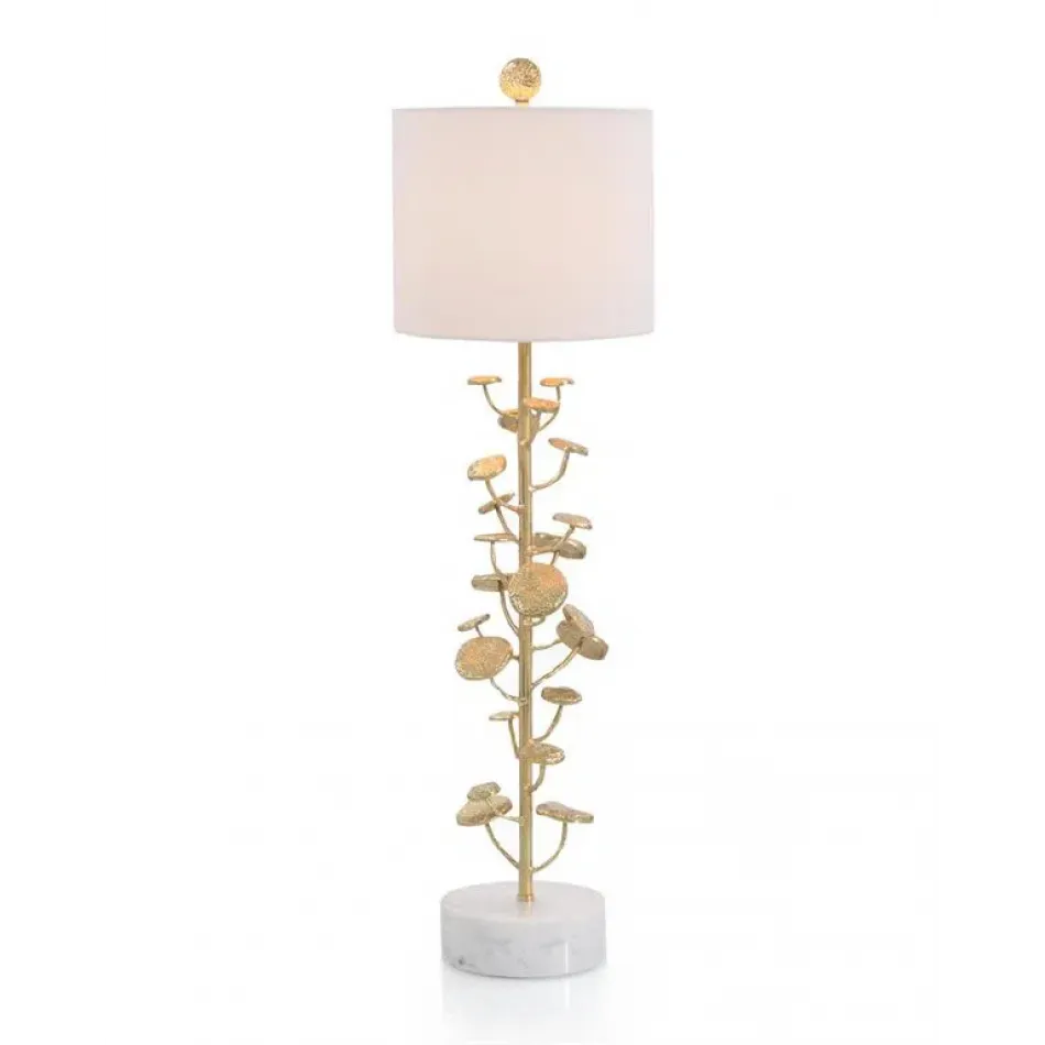 Brass-Plated Table Lamp
