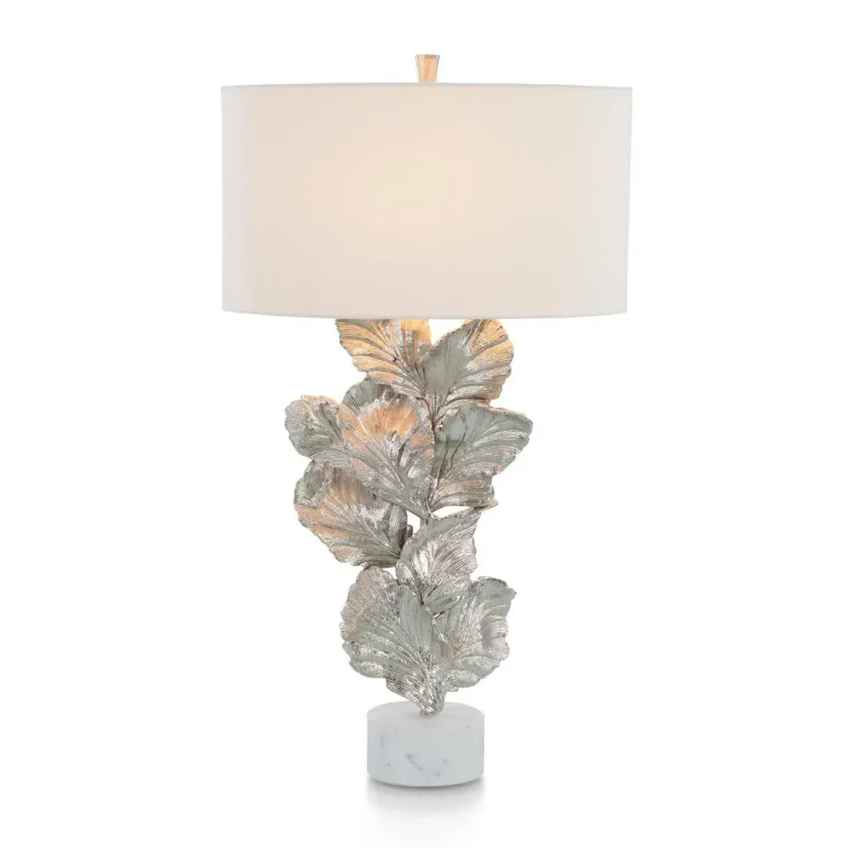 Leaf Sculpture Table Lamp