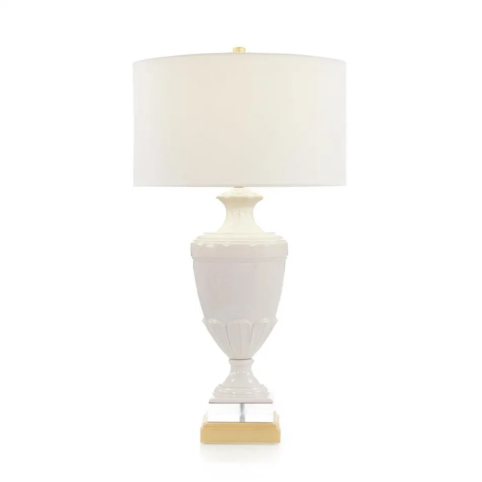 Ornamental Urn Table Lamp 35.5"H X 16"W X 16"D