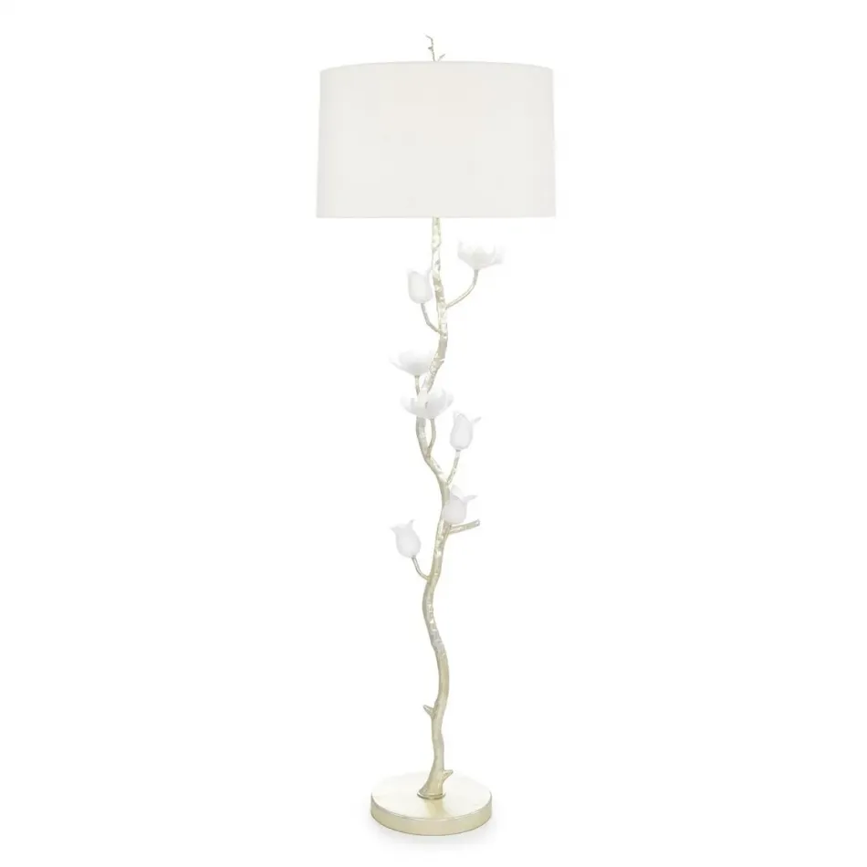 Silver Perennial Floor Lamp