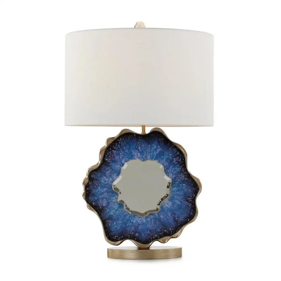 Dirillo Table Lamp, Blue Agate