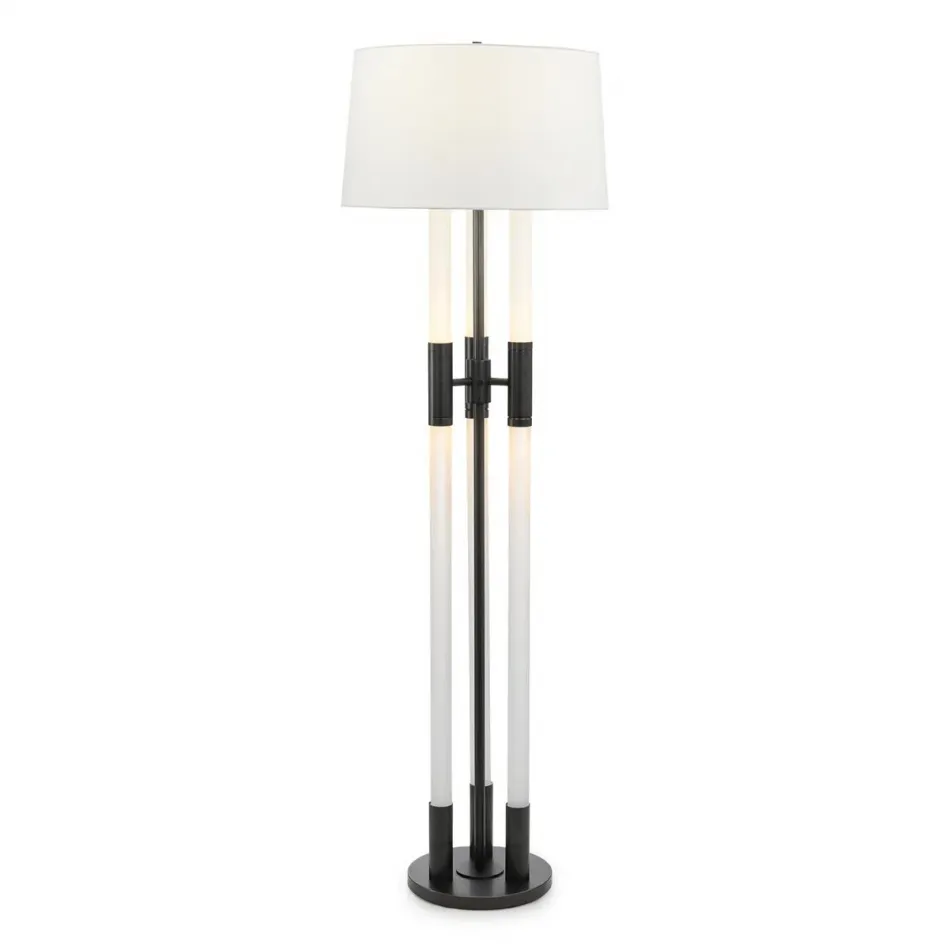 Troika Floor Lamp, Bronze