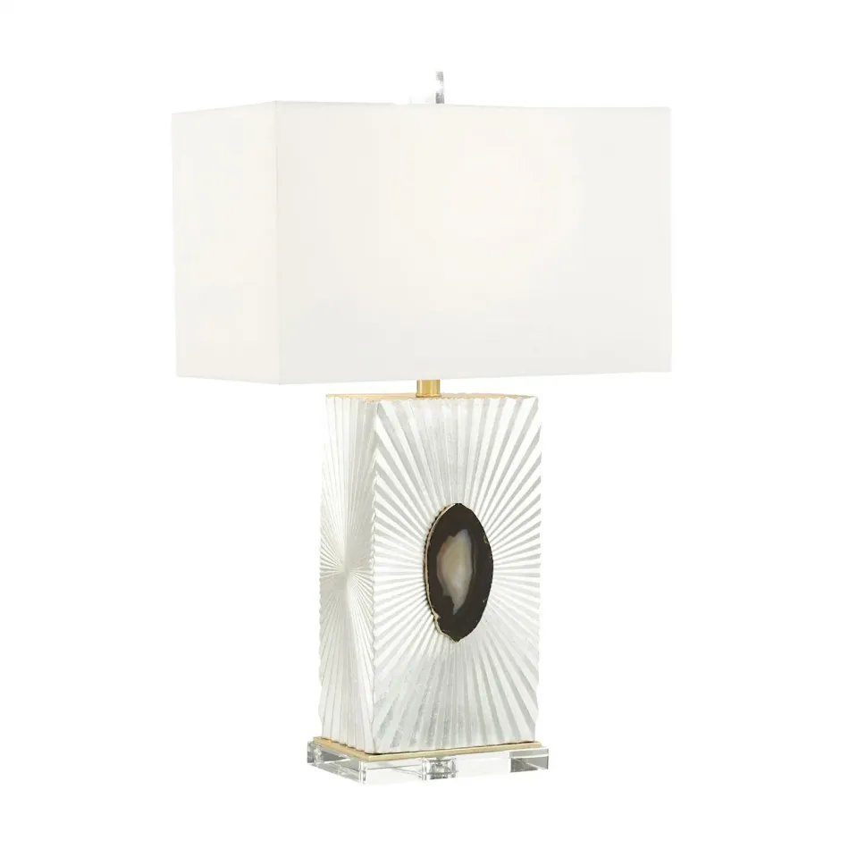 Rayna Table Lamp, White
