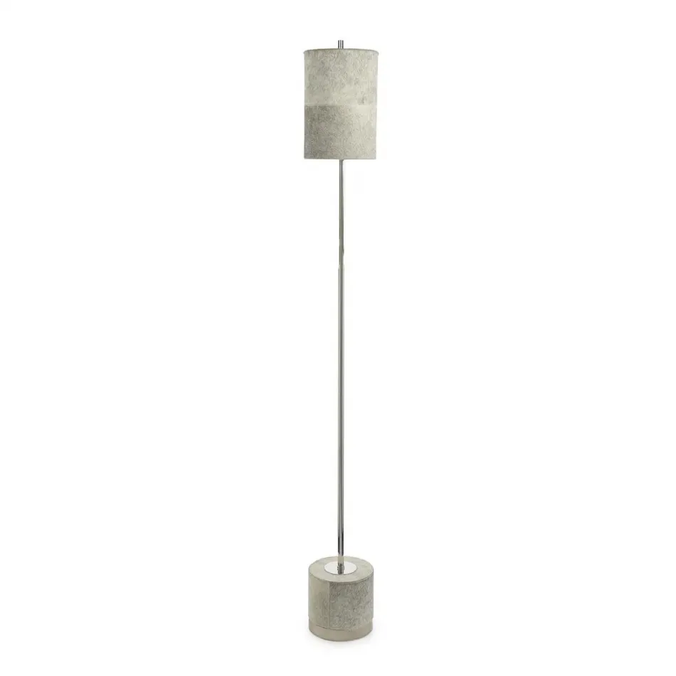 Grayscale Floor Lamp