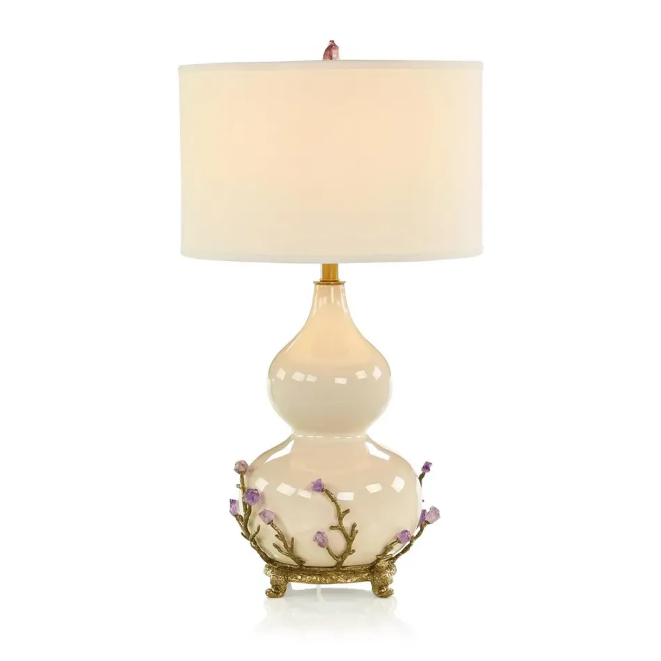 Amethyst Gardens Table Lamp