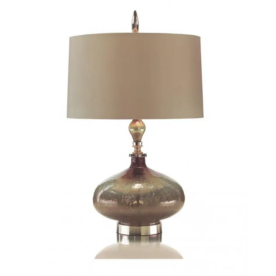 Rainwater on Glass Table Lamp